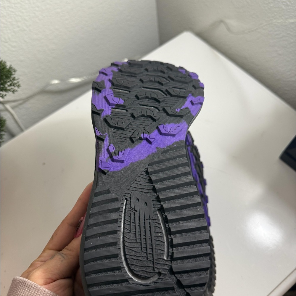 New Balance Black and Purple Running Shoes - Picture 5 of 6